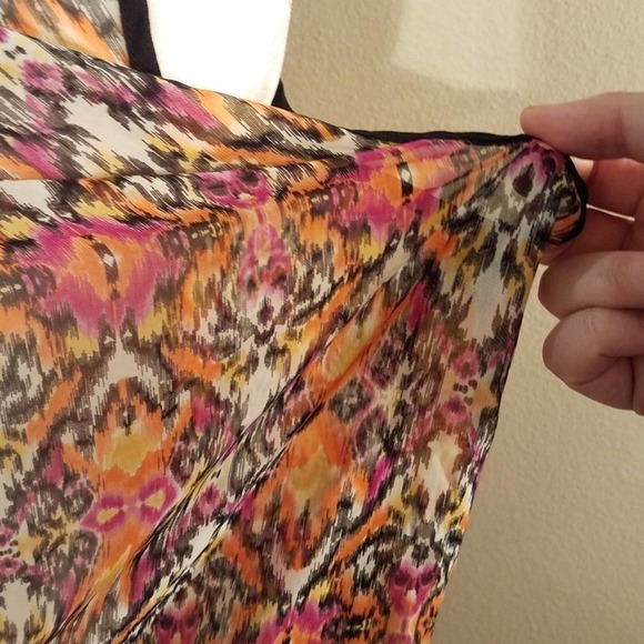 Concept Sheer Animal Print Top Large - Picture 4 of 6